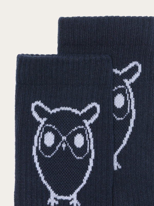 KnowledgeCotton Apparel - UNI 1-pack tennis sock Socks 1412 Night Sky