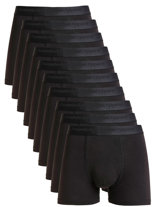 KnowledgeCotton Apparel - MEN 10-pack underwear Underwears 1300 Black Jet