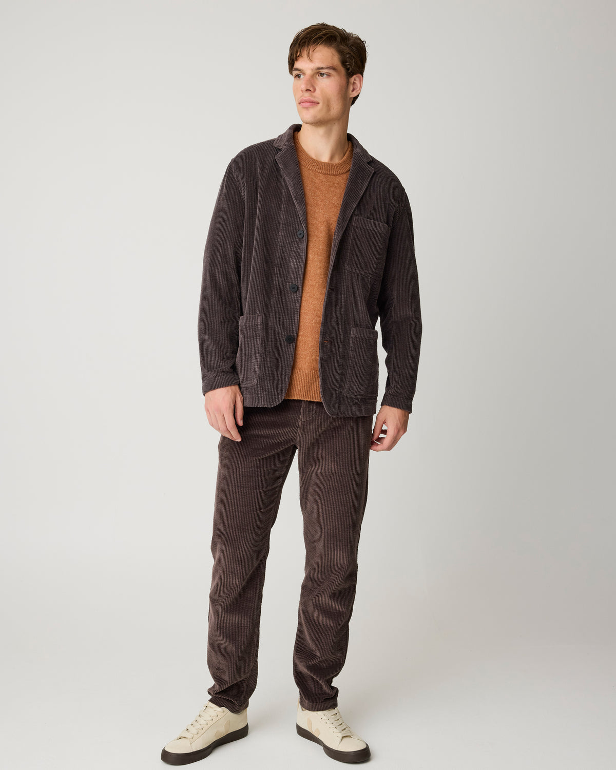 Corduroy blazer - Chocolate Torte
