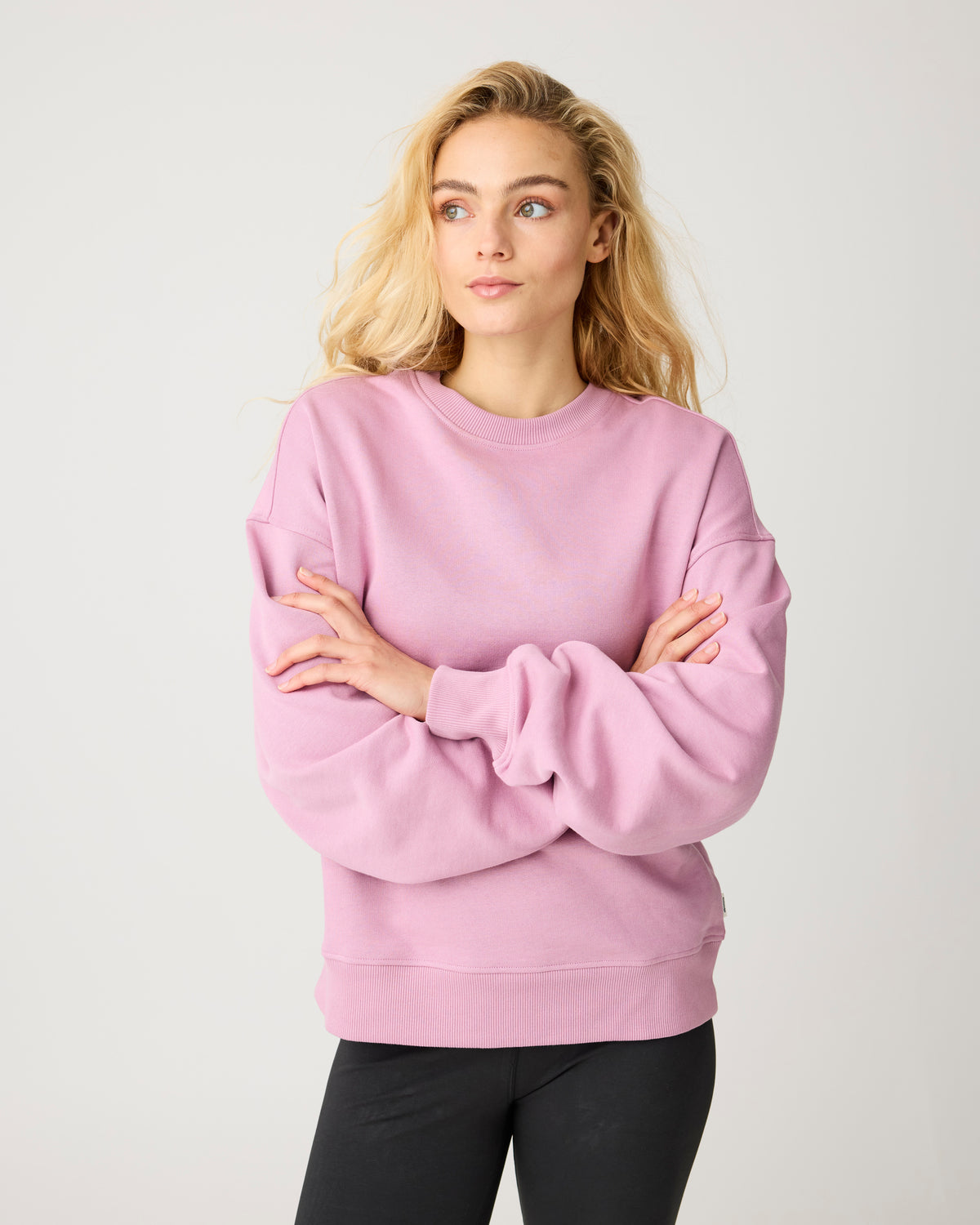 Relaxed crew neck - Orchid Haze