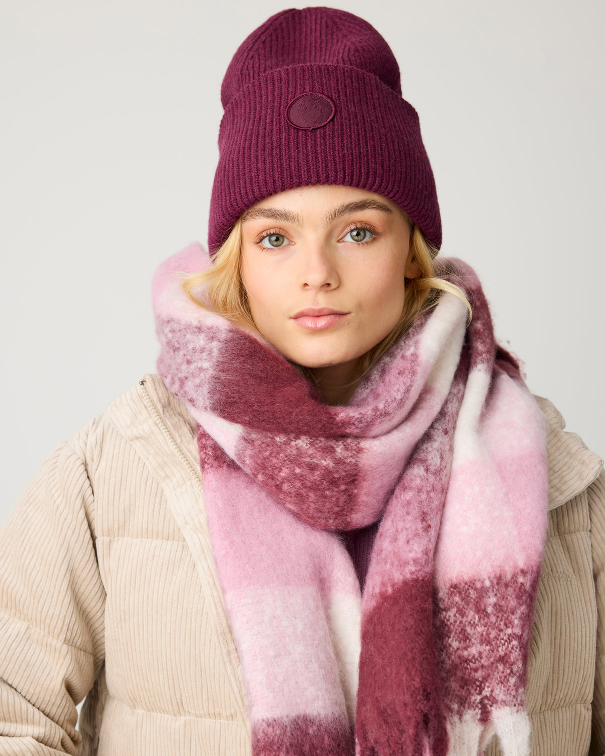 Big rib beanie - Fig