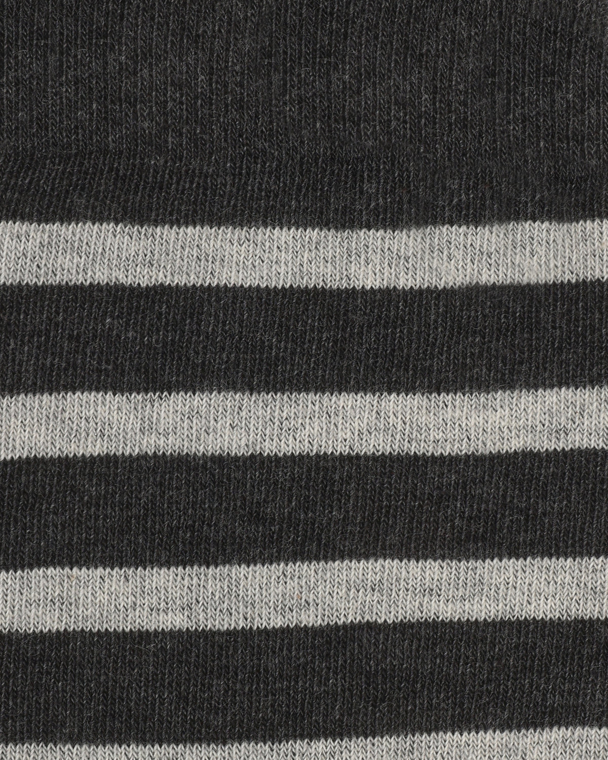 KnowledgeCotton Apparel - UNI 2 pack classic stripe socks Socks 1073 Dark Grey Melange