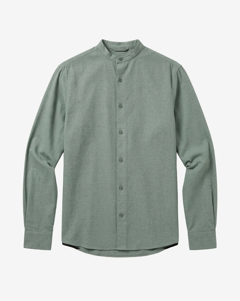KnowledgeCotton Apparel - MEN Arch regular flannel shirt Shirts 1396 Lily Pad