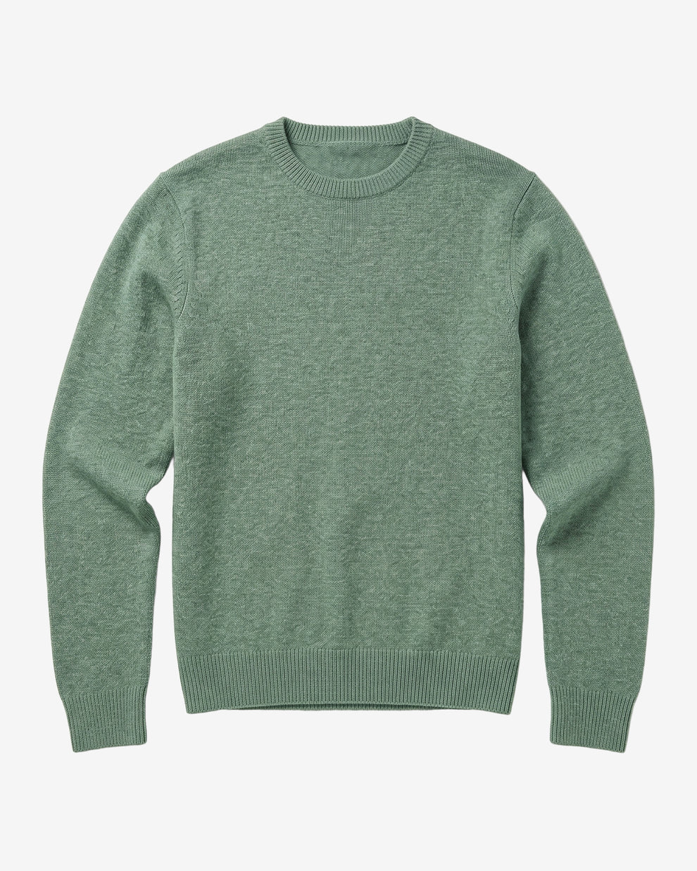 KnowledgeCotton Apparel - MEN Basic o-neck knit Knits 1396 Lily Pad