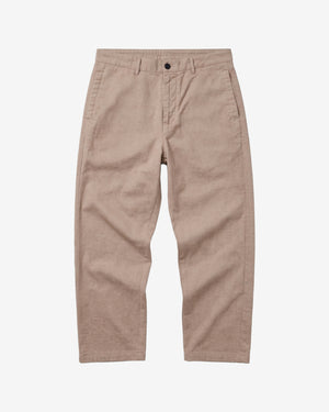 KnowledgeCotton Apparel - WMN Bloom barrel flannel pants Pants 1499 Lion