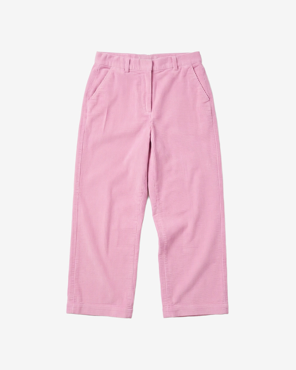 KnowledgeCotton Apparel - WMN Bora wide corduroy pants Pants 1503 Orchid Haze