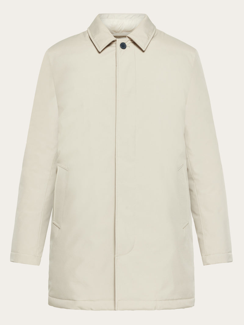 KnowledgeCotton Apparel - MEN Climate Shell Carcoat Jacket GRS Jackets 1228 Light feather gray
