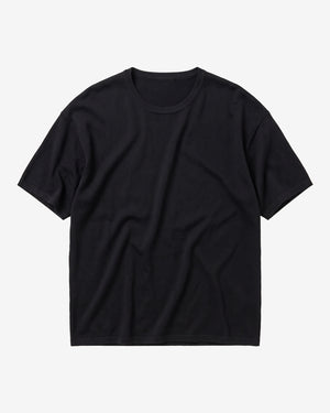 KnowledgeCotton Apparel - WMN Cashmere knit t-shirt Knits 1300 Black Jet