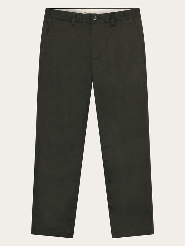 KnowledgeCotton Apparel - MEN Chuck regular canvas pants Pants 1090 Forrest Night