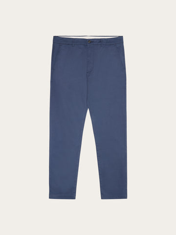 KnowledgeCotton Apparel - MEN Chuck regular canvas pants Pants 1226 Vintage Indigo