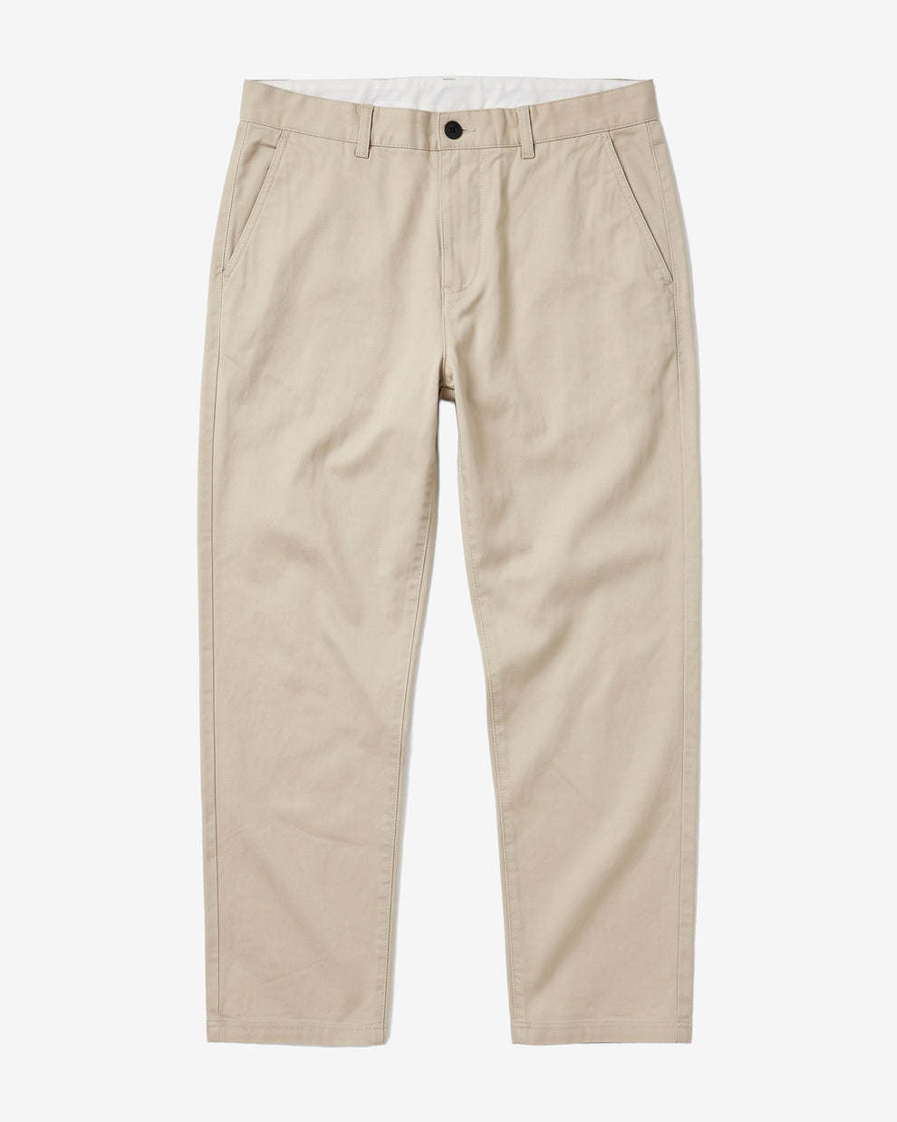 KnowledgeCotton Apparel - MEN Chuck regular canvas pants Pants 1228 Light feather gray