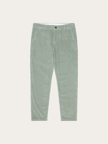 KnowledgeCotton Apparel - MEN Chuck regular corduroy pants Pants 1396 Lily Pad