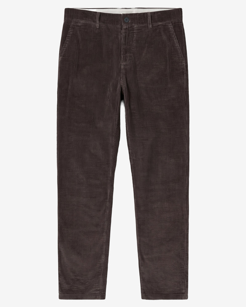KnowledgeCotton Apparel - MEN Chuck regular corduroy pants Pants 1487 Chocolate Torte