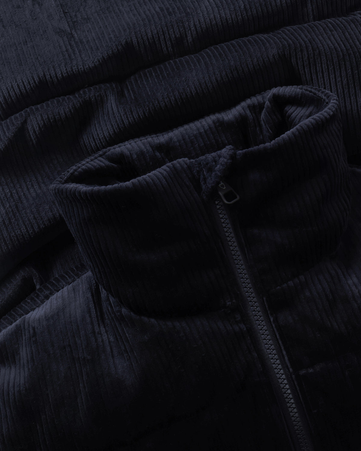 KnowledgeCotton Apparel - MEN Corduroy Puffer Jacket Jackets 1412 Night Sky