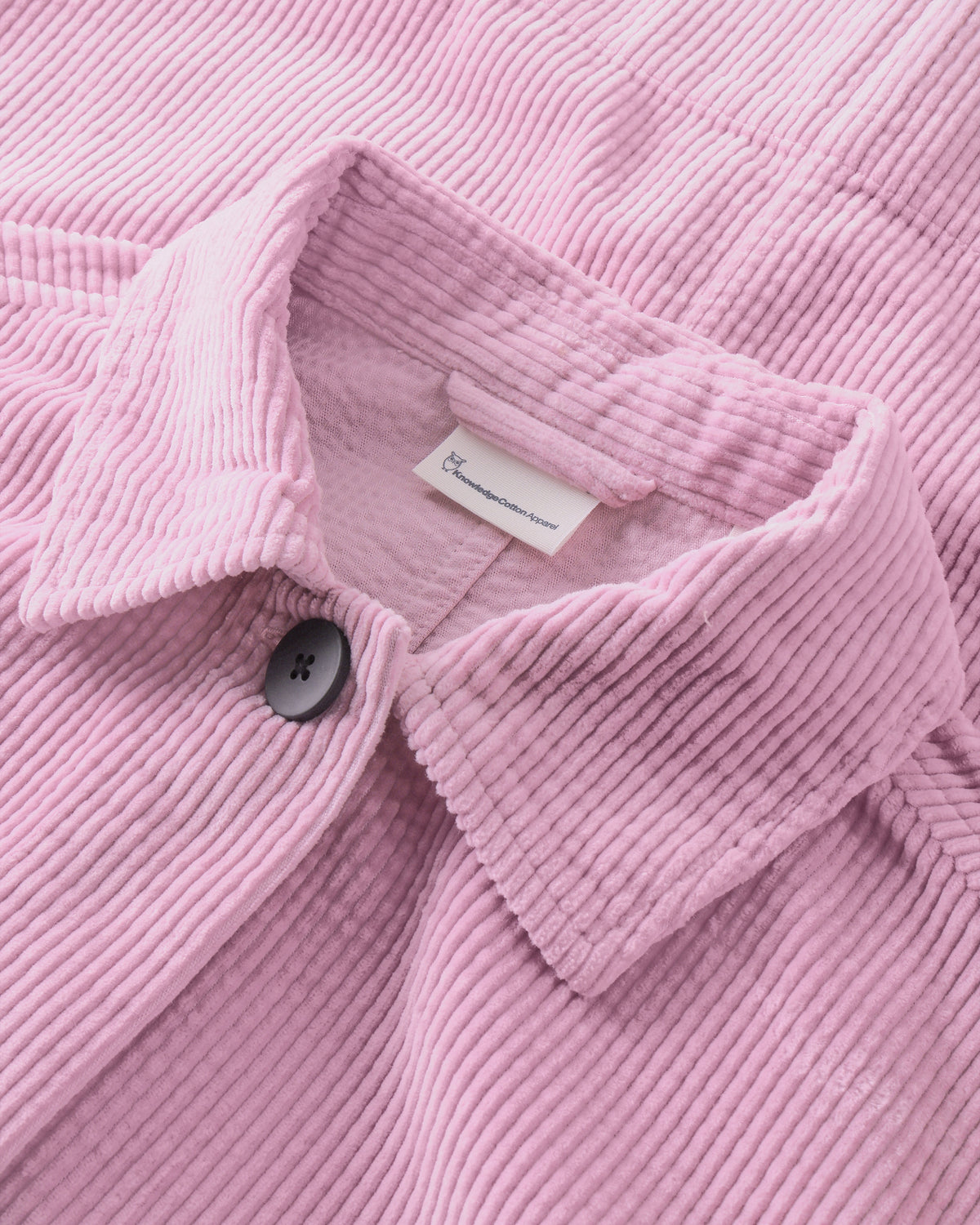 KnowledgeCotton Apparel - WMN Corduroy overshirt Overshirts 1503 Orchid Haze