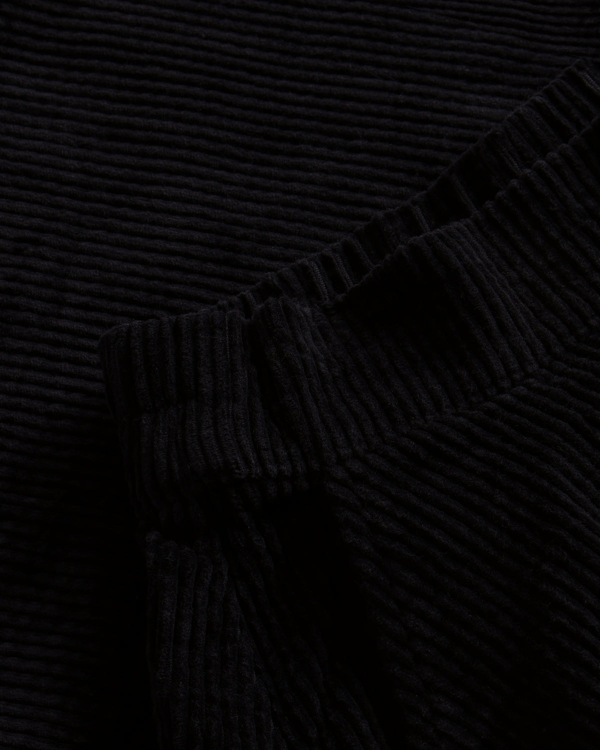KnowledgeCotton Apparel - WMN Corduroy skirt Skirts 1300 Black Jet