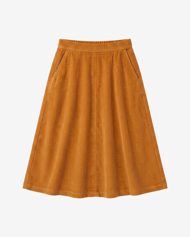 KnowledgeCotton Apparel - WMN Corduroy skirt Skirts 1499 Lion