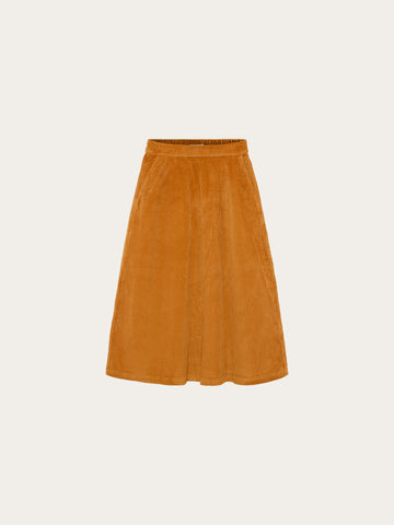 KnowledgeCotton Apparel - WMN Corduroy skirt Skirts 1499 Lion