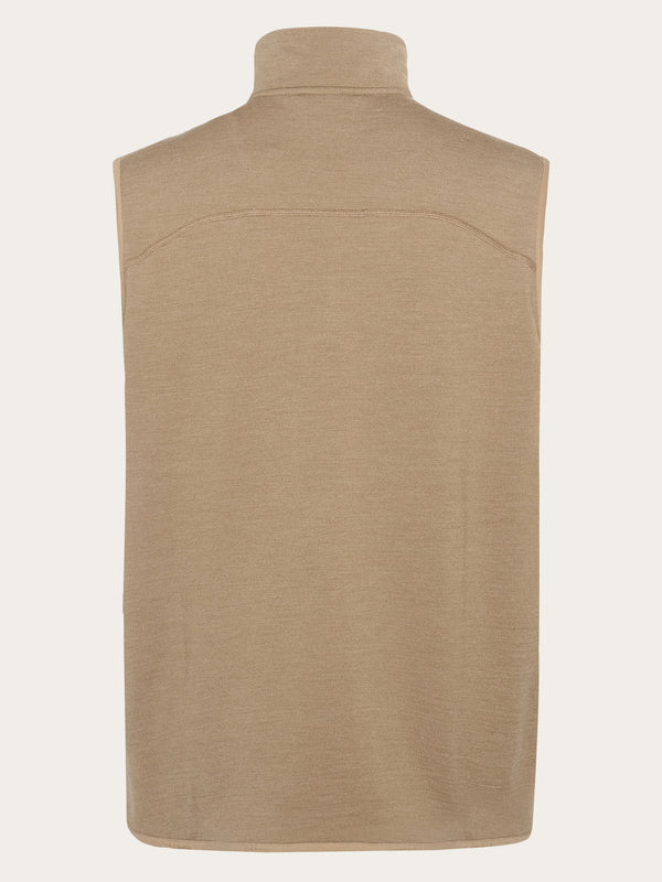 KnowledgeCotton Apparel - UNI Dynamic Wool 320 Fleece vest Fleeces 1019 Tuffet