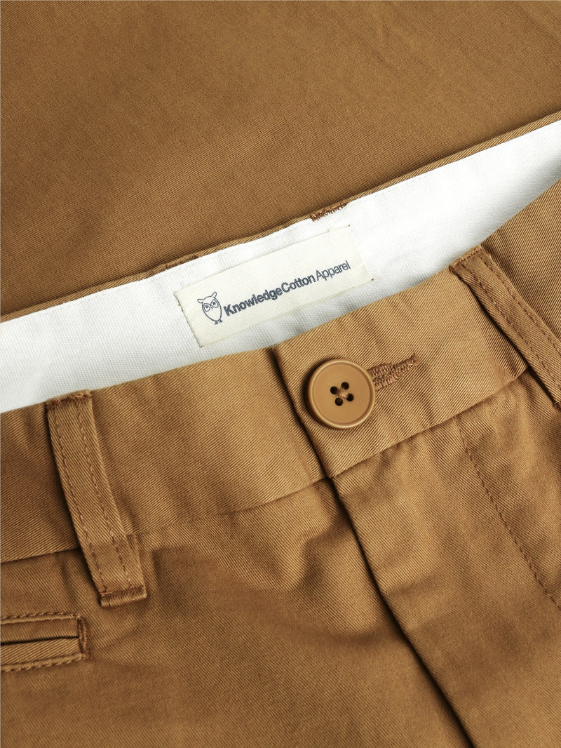 KnowledgeCotton Apparel - MEN FLINT Organic Cotton Twill Chino GOTS/Vegan Pants 1019 Tuffet