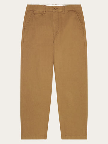 KnowledgeCotton Apparel - MEN Flint wide chino pants Pants 1019 Tuffet