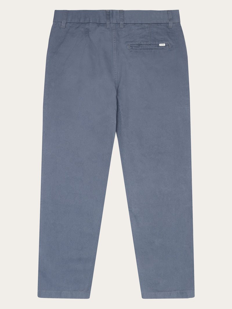 KnowledgeCotton Apparel - MEN Flint wide chino pants Pants 1226 Vintage Indigo