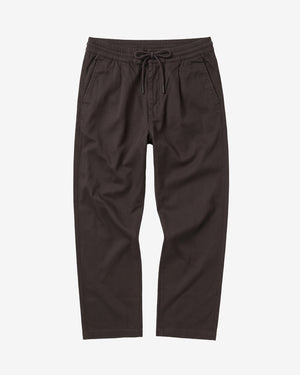 KnowledgeCotton Apparel - MEN Fig comfort canvas pants Pants 1487 Chocolate Torte