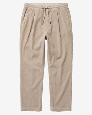 KnowledgeCotton Apparel - MEN Fig comfort corduroy pants Pants 1228 Light feather gray