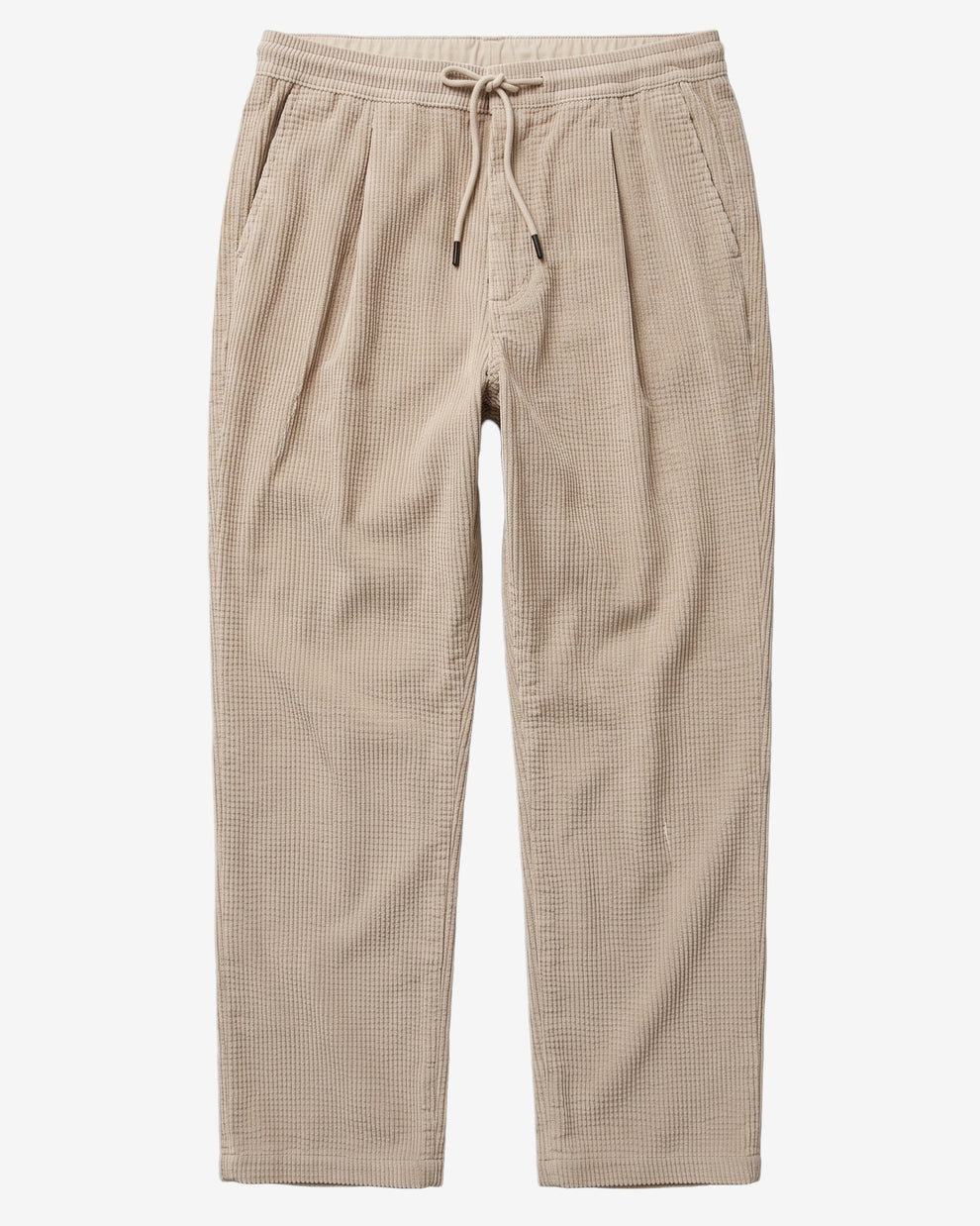 KnowledgeCotton Apparel - MEN Fig comfort corduroy pants Pants 1228 Light feather gray