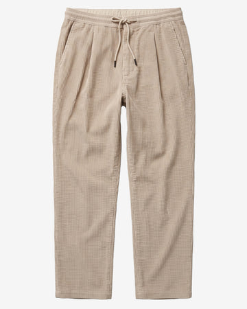 KnowledgeCotton Apparel - MEN Fig comfort corduroy pants Pants 1228 Light feather gray
