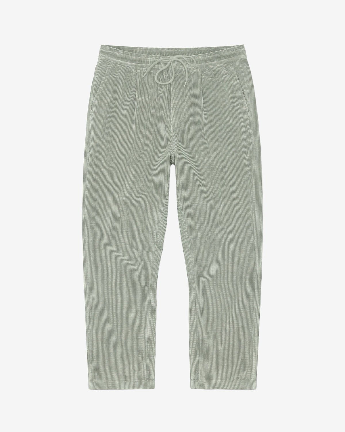 KnowledgeCotton Apparel - MEN Fig comfort corduroy pants Pants 1396 Lily Pad
