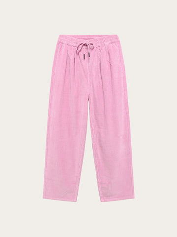 KnowledgeCotton Apparel - WMN Hazy relaxed corduroy pants Pants 1503 Orchid Haze