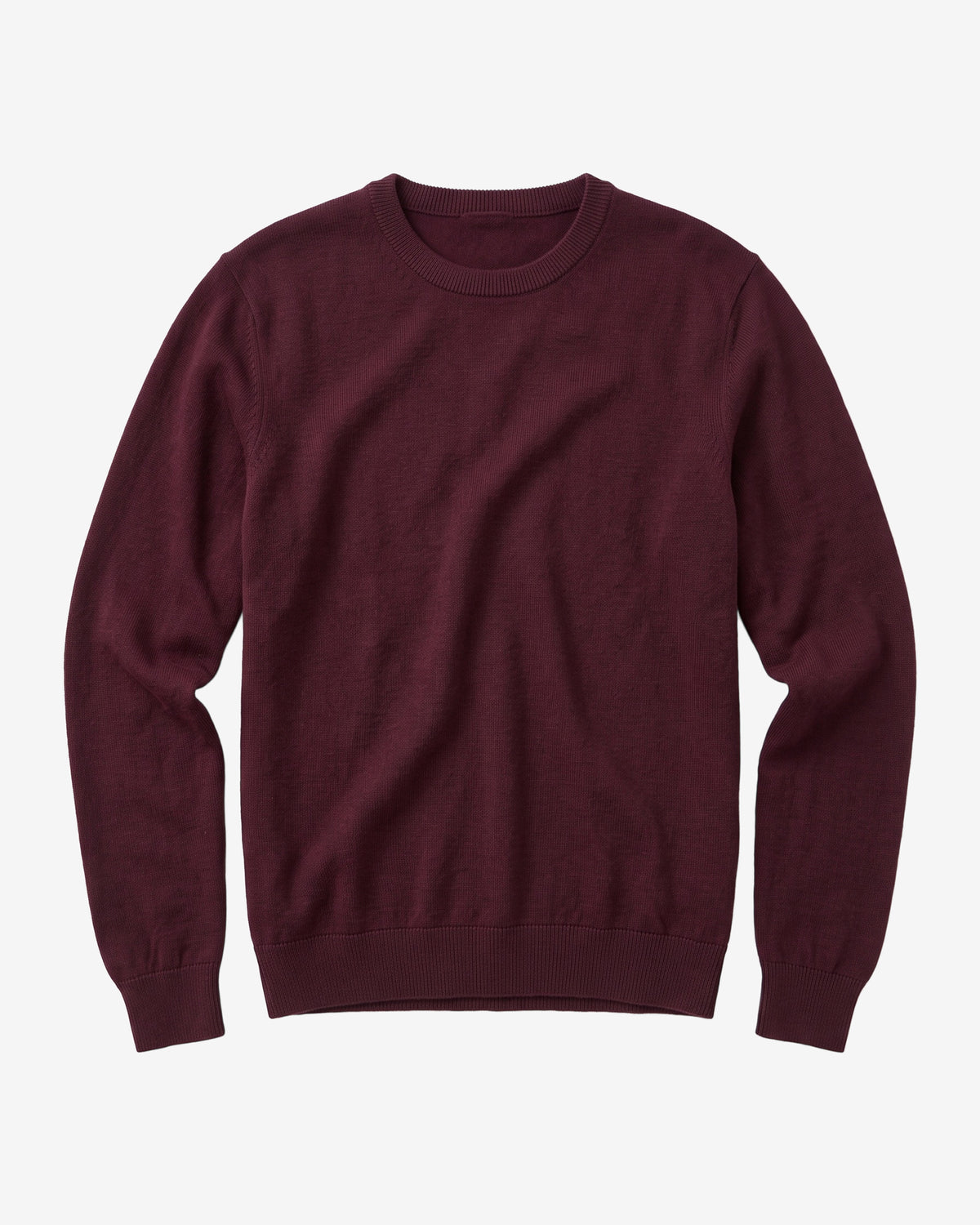 KnowledgeCotton Apparel - MEN Merino crew neck sweater Knits 1281 Fig