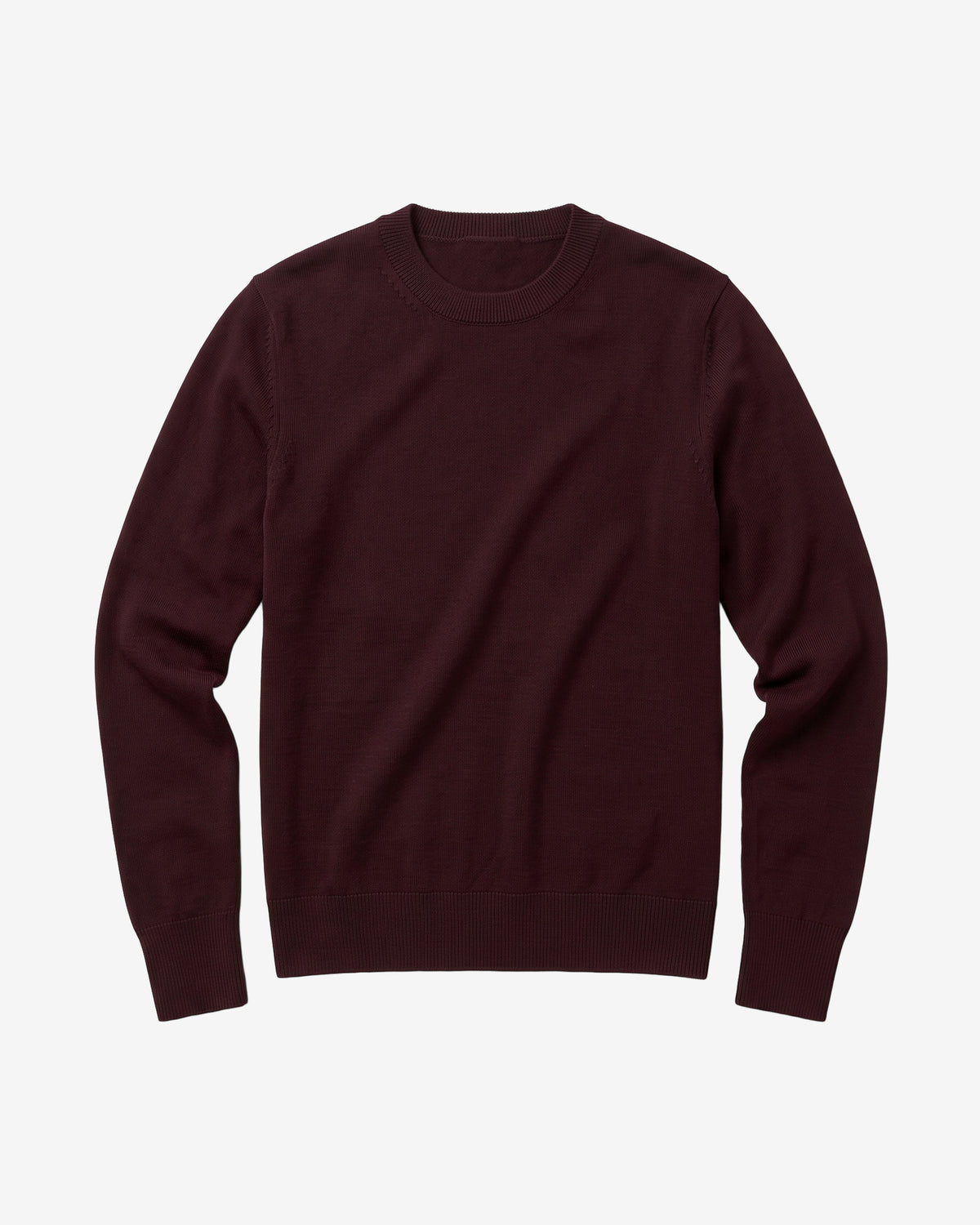 KnowledgeCotton Apparel - WMN Merino crew neck sweater Knits 1281 Fig