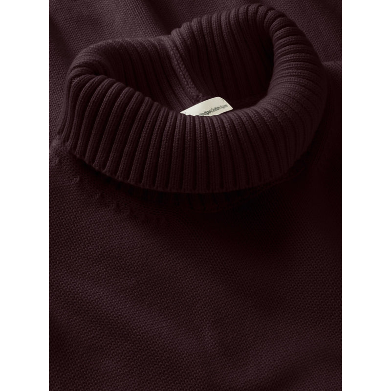 KnowledgeCotton Apparel - WMN Organic Cotton Crew Neck - Regenerative Organic Certified™ - GOTS/Vegan Knits 1281 Fig