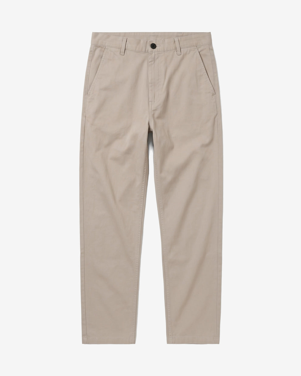 KnowledgeCotton Apparel - MEN Organic Cotton Tim Canvas Pants GOTS Pants 1228 Light feather gray