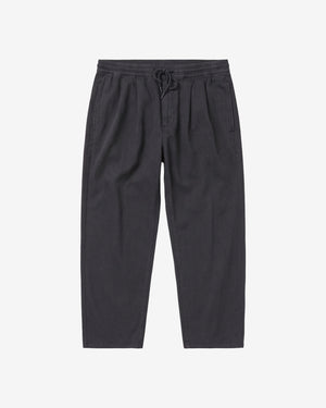 KnowledgeCotton Apparel - MEN Ozone relaxed flannel pant Pants 1412 Night Sky
