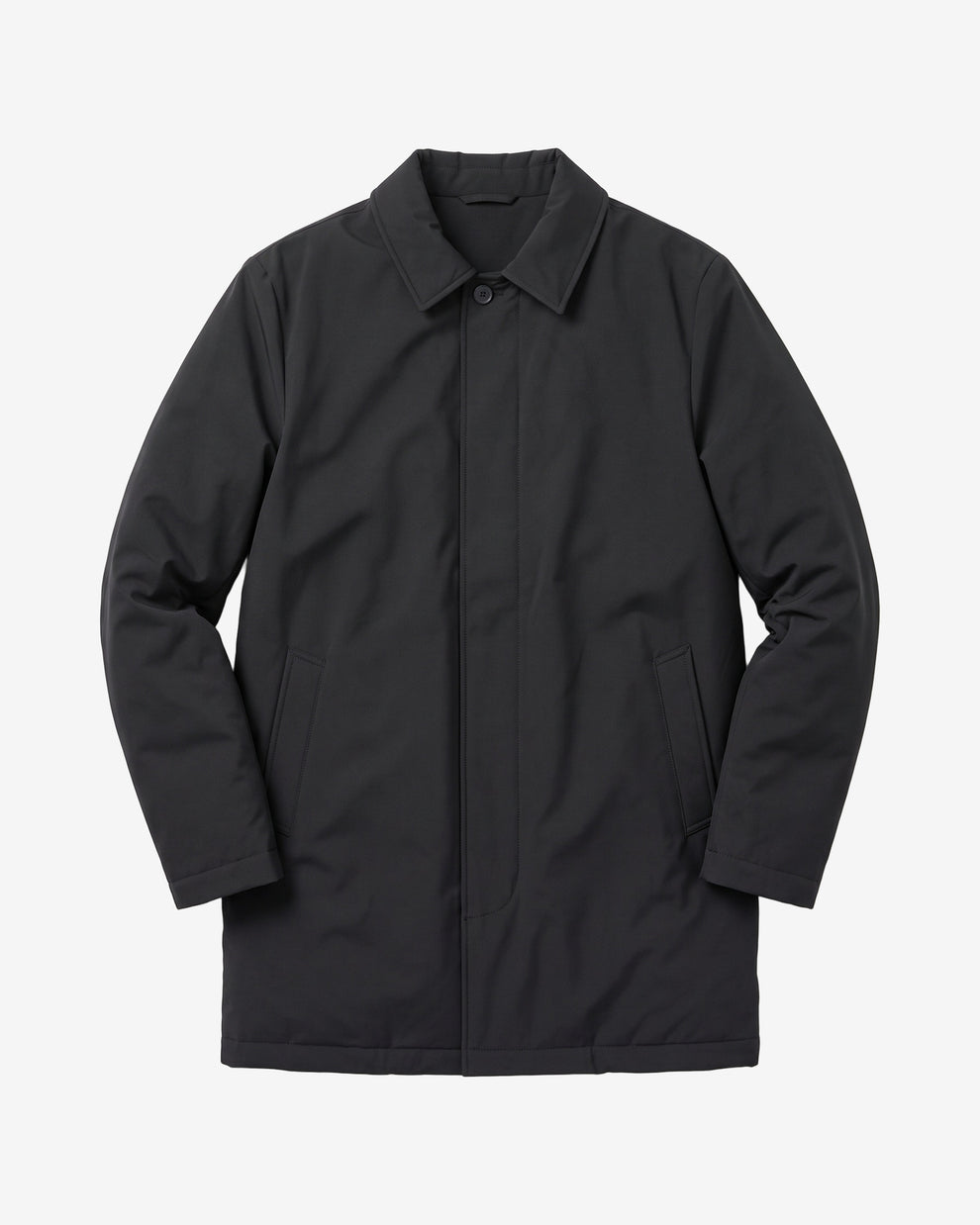 KnowledgeCotton Apparel - MEN Recycled PET Climate Shell Jacket Jackets 1300 Black Jet