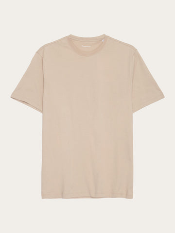 T-shirt de ajuste regular com aplique Cor NUDE - RESERVED - 5238L-02X