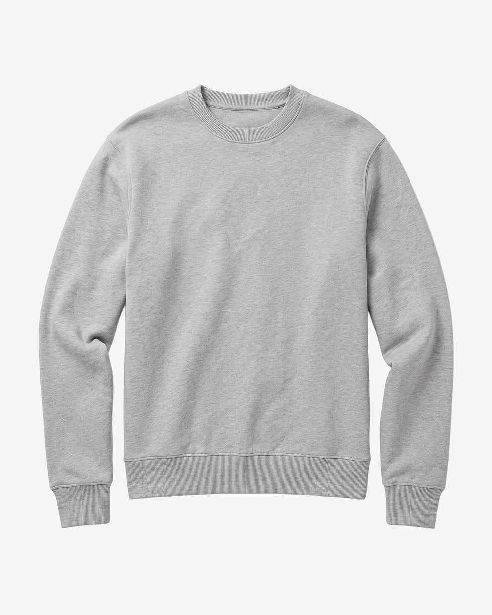 KnowledgeCotton Apparel - MEN Relaxed crew neck Sweats 1012 Grey Melange