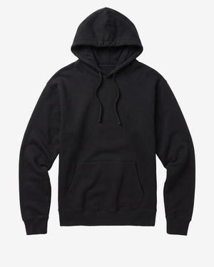 KnowledgeCotton Apparel - MEN Relaxed hoodie Sweats 1300 Black Jet