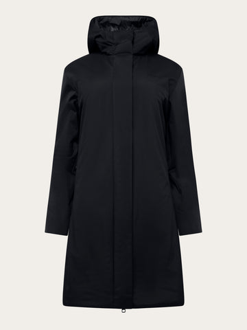 KnowledgeCotton Apparel - WMN Soft Shell Parka Jackets 1300 Black Jet