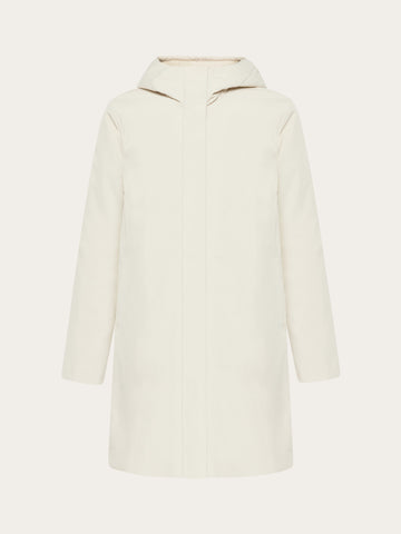KnowledgeCotton Apparel - WMN Soft shell jacket Jackets 1387 Egret