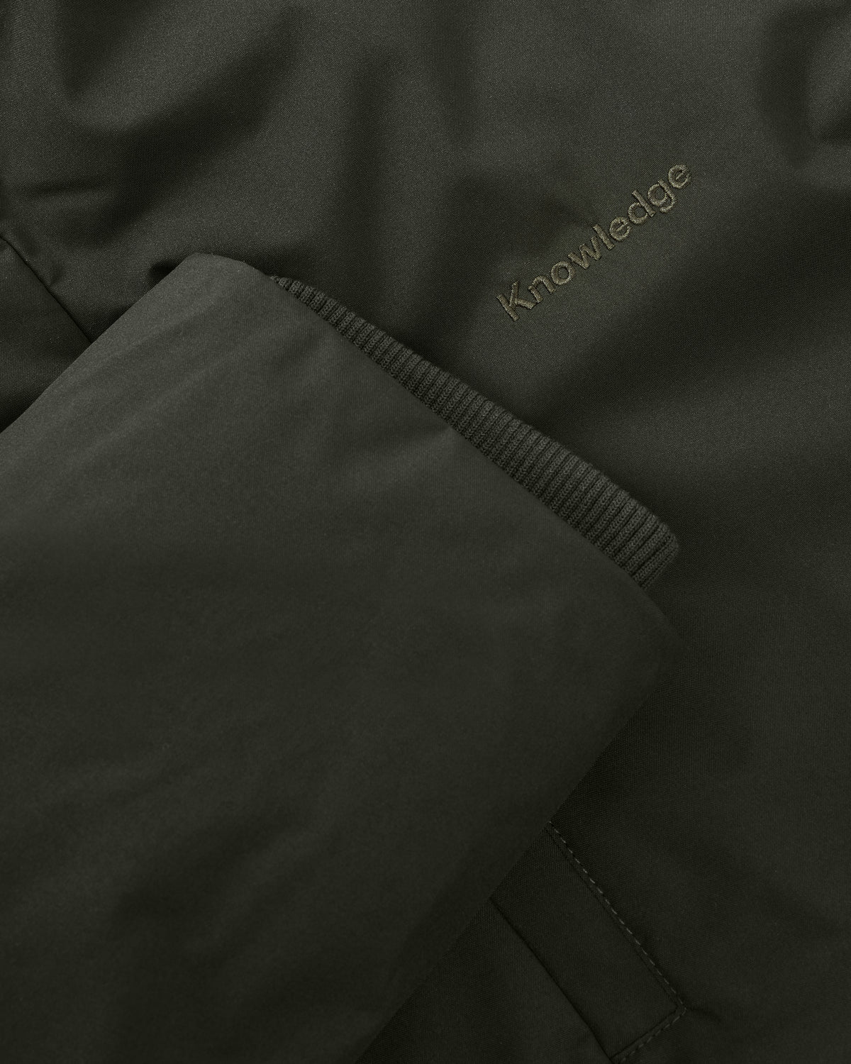 KnowledgeCotton Apparel - MEN Soft shell parka Jackets 1090 Forest Night