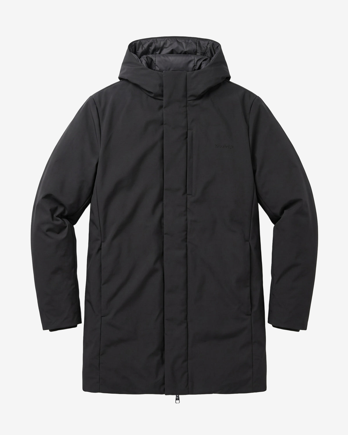 KnowledgeCotton Apparel - MEN Soft shell parka Jackets 1300 Black Jet