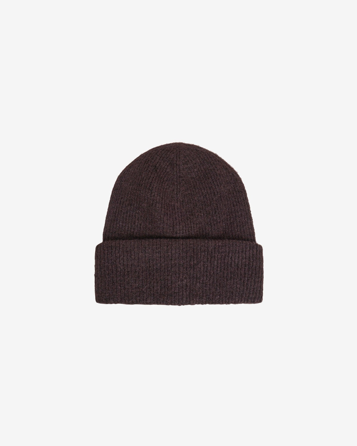 KnowledgeCotton Apparel - UNI Soufflé yarn beanie Hats 1487 Chocolate Torte