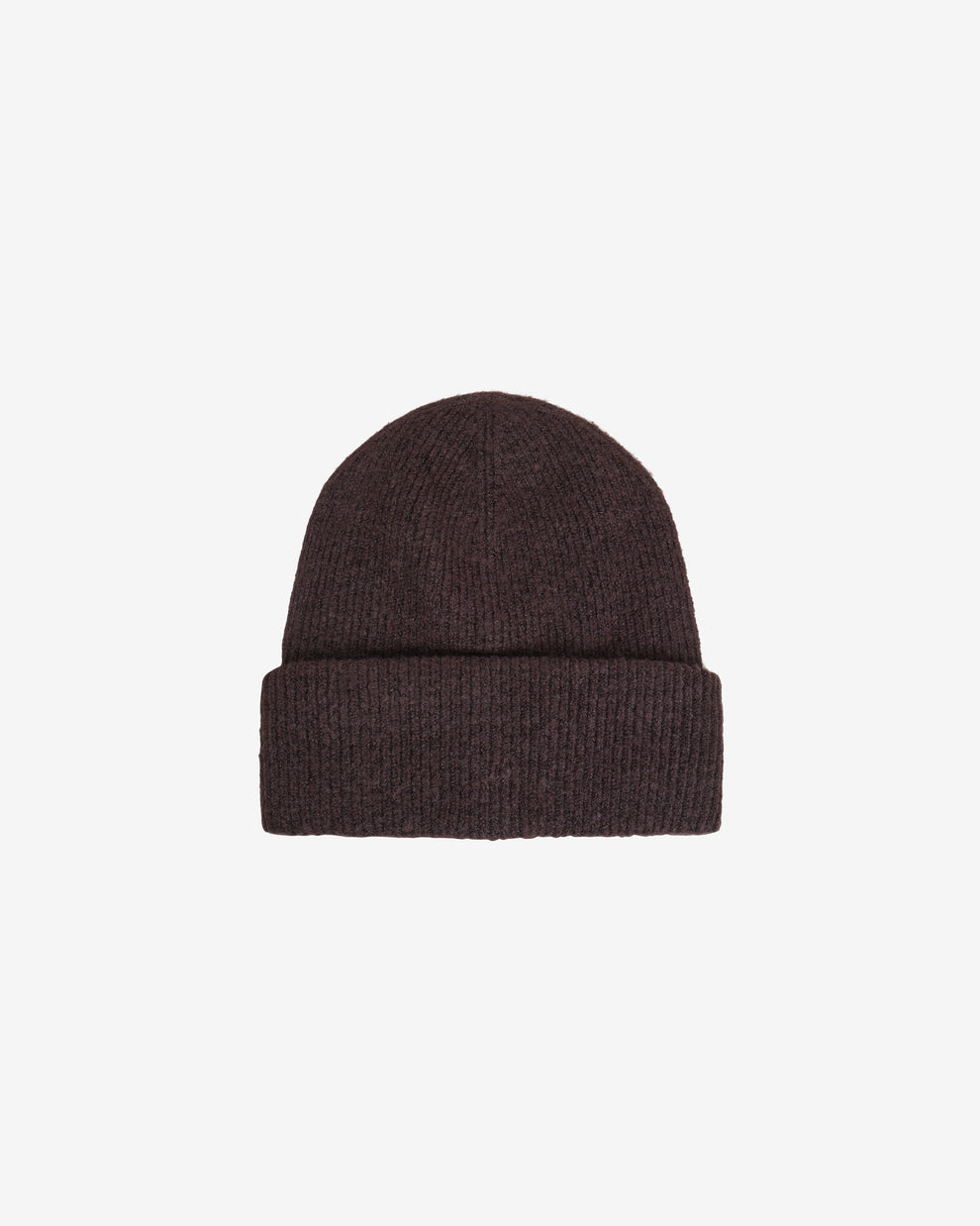 KnowledgeCotton Apparel - UNI Soufflé yarn beanie Hats 1487 Chocolate Torte