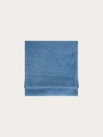 KnowledgeCotton Apparel - UNI Soufflé yarn scarf Scarfs 1226 Vintage Indigo