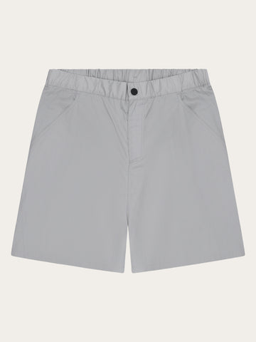 KnowledgeCotton Apparel - MEN Storm relaxed vent ripstop 90 shorts Shorts 1493 Ultimate Grey