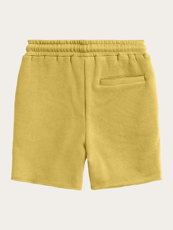 KnowledgeCotton Apparel - YOUNG Sweat shorts - GOTS/Vegan Shorts 1429 Misted Yellow